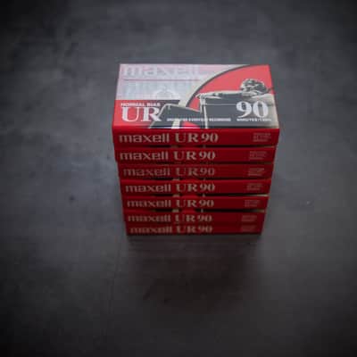 Maxwell UR 90 Cassettes (7x) NOS 1990s - Factory Sealed image 3