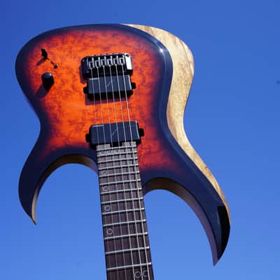 Schecter USA CUSTOM SHOP Sunset Extreme Exotic Prototype Bronze Burst 6-String Electric Guitar w/ Tolex Case (2025) image 1
