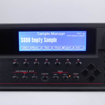 E-mu E-IV, e64 LCD Display blue with cable Kit