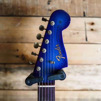 2025 Fender Custom Shop 1965 Jazzmaster Journeyman Relic In Competition Burgundy image 4