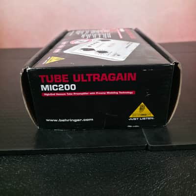 Behringer Tube Ultragain MIC200 Vacuum Tube Modeling Preamplifier 2012 - Present - Standard image 4