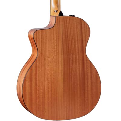 Taylor 114ce Grand Auditorium Acoustic Electric Guitar - Natural image 6