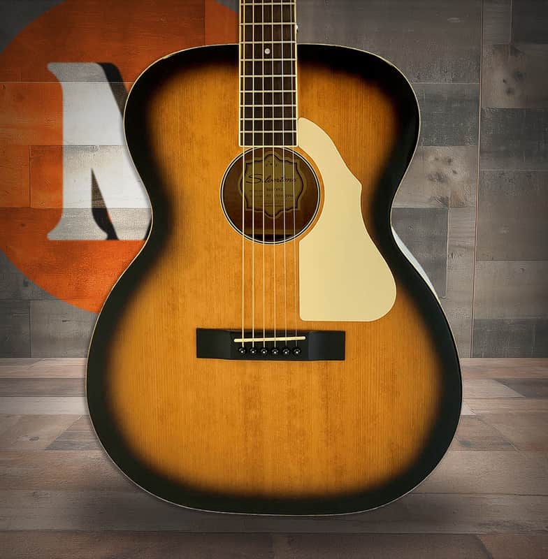 Silvertone Orchestra Acoustic Electric w/ Fishman Clearwave 60 - Vintage Sunburst (600EAVS) image 1