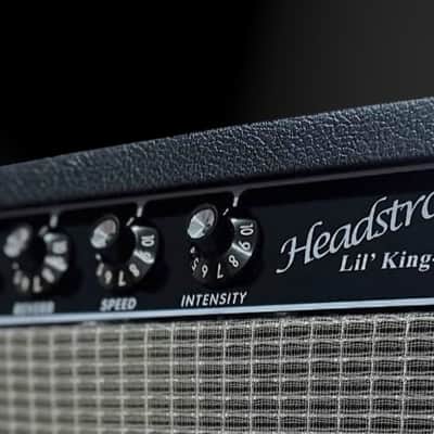 Headstrong Lil’ King S - 25W w/ 6l6’s - Black-Silver cloth 12” GA-SC30. NEW, (Authorized Dealer) image 3