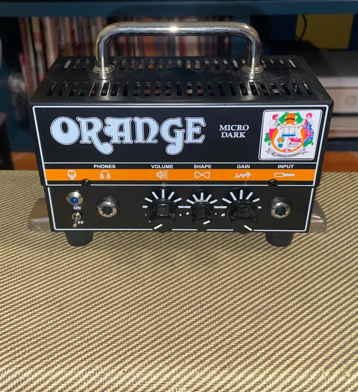 Orange Micro Dark 20-Watt Guitar Amp Head 2015 - Present - Black image 1