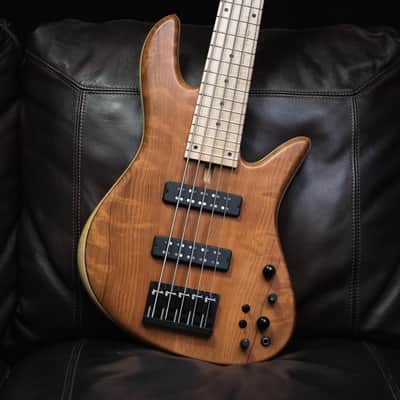 Fodera Emperor 5 Standard Special Figured Redwood 2025 (9,55 Lbs.) image 2