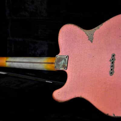 American Custom Fender Telecaster Relic Pink Sparkle CS Texas Specials image 9