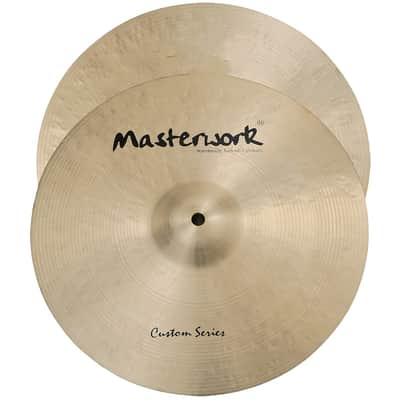 Masterwork Cymbals Custom Series 10'' Thin Hi-Hats (Pair) image 1