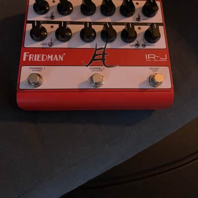 Friedman IR-J Jake E. Lee Signature Dual Tube Preamp 2024 - Present - Red / White image 2