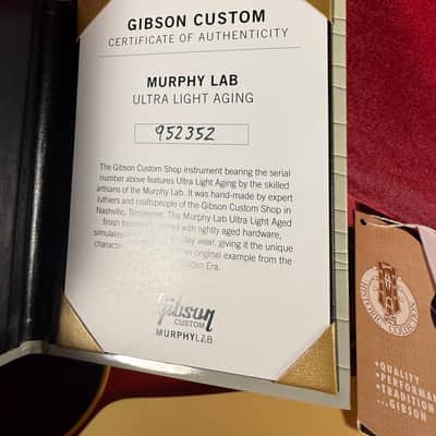 Gibson Custom Shop ‘59 Murphy Lab TRG Exclusive Les Paul 2025 - Sunburst image 13