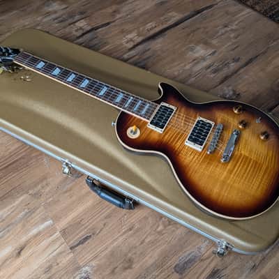 Gibson Les Paul Less Plus Electric Guitar 2015 Flamed Desert Burst W/OHSC & Candy image 8