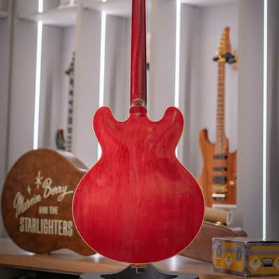 Gibson Custom Shop Murphy Lab Back To The Future '55 ES-345 "Reissue" Light Aged 2025 - Cherry Red image 12