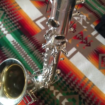 Selmer Model 22 Alto Sax Excellant Restoration 1922 Original Silver Plated 15%Sale image 11