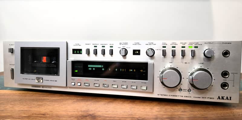 🔥 Akai GX-F90 3-Head Stereo Cassette Deck – Legendary GX Heads! image 1