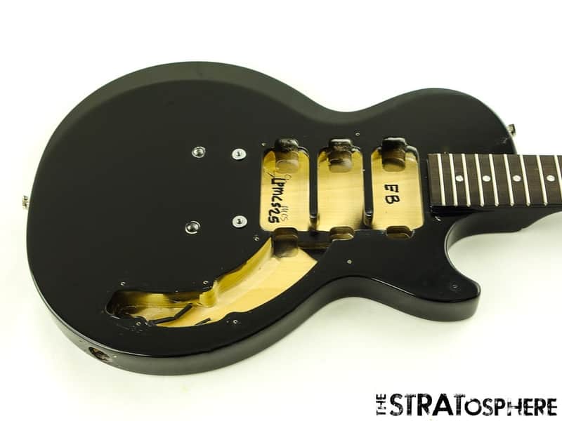 USED Gibson USA Les Paul Music City Special BODY & NECK Ebony image 1