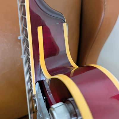 Gretsch Chet Atkins Tennessean 1973 - Deep Cherry Finish w/ OHSC & Full Ypsi Guitars Bench Setup image 13