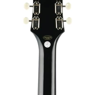 Epiphone Wilshire P90 Guitar 2 Pickup Double Cutaway Ebony image 7