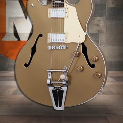 Schecter Corsair Electric Guitar w/ Bigsby - Gold Top (1554) image 1
