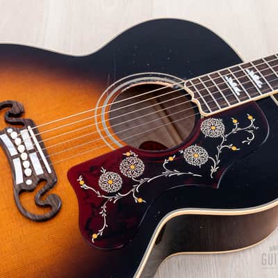 2024 Gibson Custom 1957 SJ-200 Murphy Lab Light Aged Vintage Sunburst, Mint w/ Case, Tags image 7
