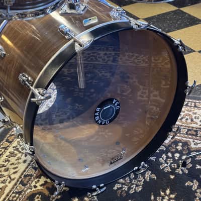 VINTAGE 1976 Ludwig Drum Set in Walnut Cortex - 14x22, 8x12, 9x13, 16x16 image 8