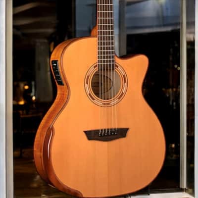 Washburn WCG66SCE Comfort Series Grand Auditorium with Electronics image 2