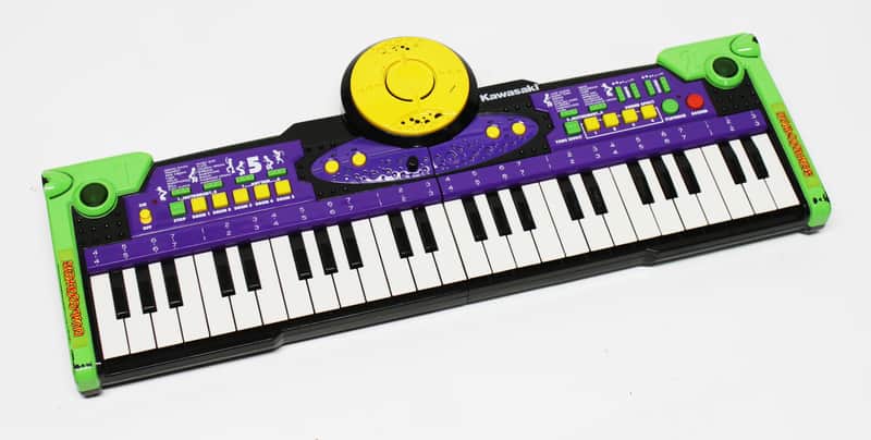 Vintage 90s Kawasaki Dual Cool Keys Mini Synthesizer Keyboard Lo Fi Digital image 1