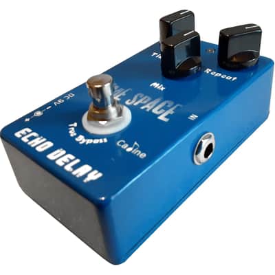 Caline CP-17 PLUS Delay Echo 600ms Max Time Space Delay Mid Sized Version Guitar Effect Pedal image 2