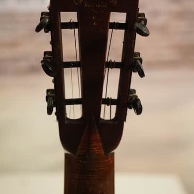Martin Martin acoustic guitar made in New York City circa 1867-1880. Natural. Style 30. Size 0. image 8