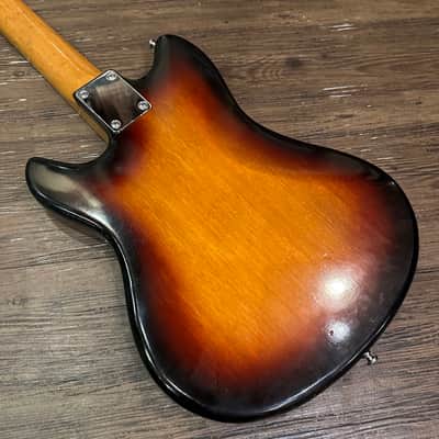 Guyatone LG-65T 1960s MIJ Electric Guitar Bizzare Japan - Sunburst image 7