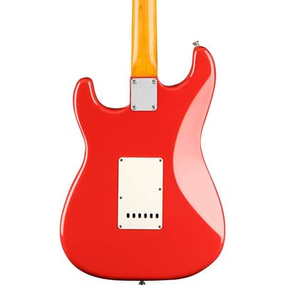 Fender American Vintage II 1961 Stratocaster Electric Guitar Regular Fiesta Red image 2