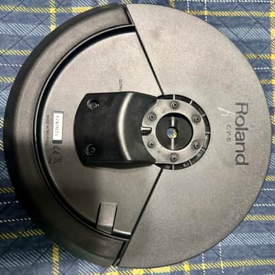 Roland CY-5 V-Cymbal 10" Dual-Trigger Pad 2006 - Present - Black image 2