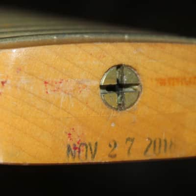 2018 Fender American Vintage '50s AVRI Relic Stratocaster Maple Neck image 4