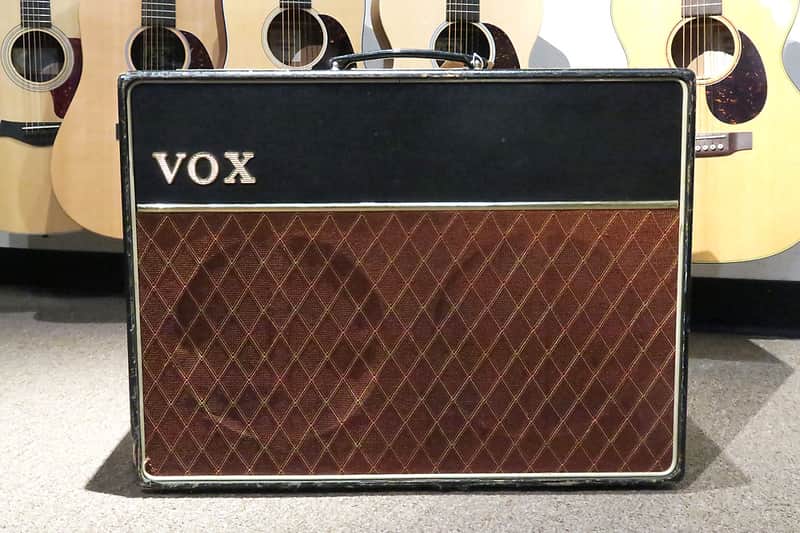 1963 Vox AC-10 Twin Combo Amp with Cover (Joe Satriani Private Collection)(Pre-Owned) image 1