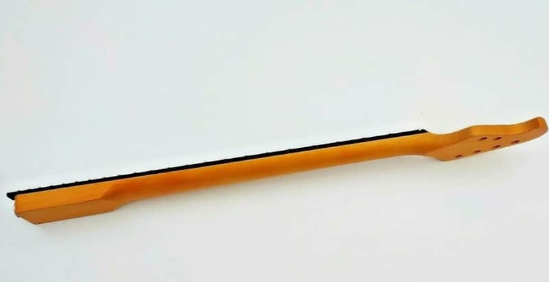 2 1/4 wide, 22 fret guitar neck replacement spokewheel diy image 1