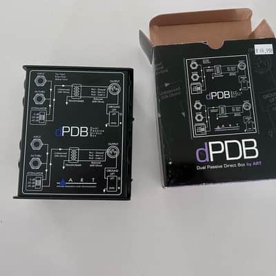 ART DPDB Dual Passive Direct Box 2009 - Present - Black image 2