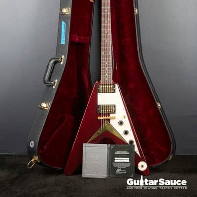 Gibson Flying V Custom Shop 2009 - Burgundy Metallic (Cod.1796UG) image 18