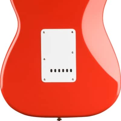 Squier Classic Vibe '50S Stratocaster Maple Fingerboard Electric Guitar Fiesta Red image 16