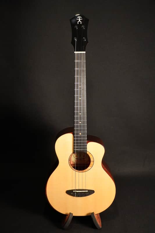 aNueNue UB200 Moon Bird Baritone Ukulele - Natural image 1