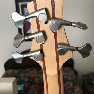 Ibanez Prestige BTB1005 Fretless 1999 Natural MIJ with Ibanez Hard Case image 7