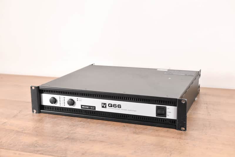 Electro-Voice (EV) Q66 Two-Channel Power Amplifier (church owned) CG00X11 image 1