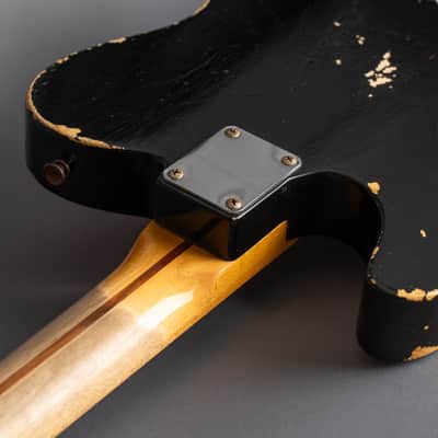 Fender 1953 Telecaster Heavy Relic Black 2007 image 10