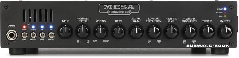 Mesa/Boogie Subway D-800+ Lightweight 800-watt Bass Head image 1