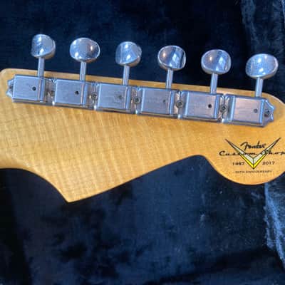 LEFTY Strat, Fender Custom Shop flame maple bound neck, CuNiFe pick ups, MJT image 15