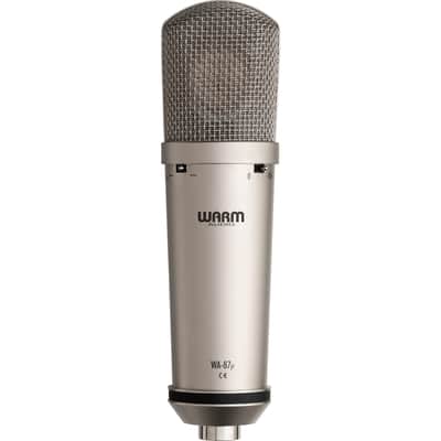 Warm Audio WA-87JR FET Large-Diaphragm Condenser Microphone - Nickel image 2