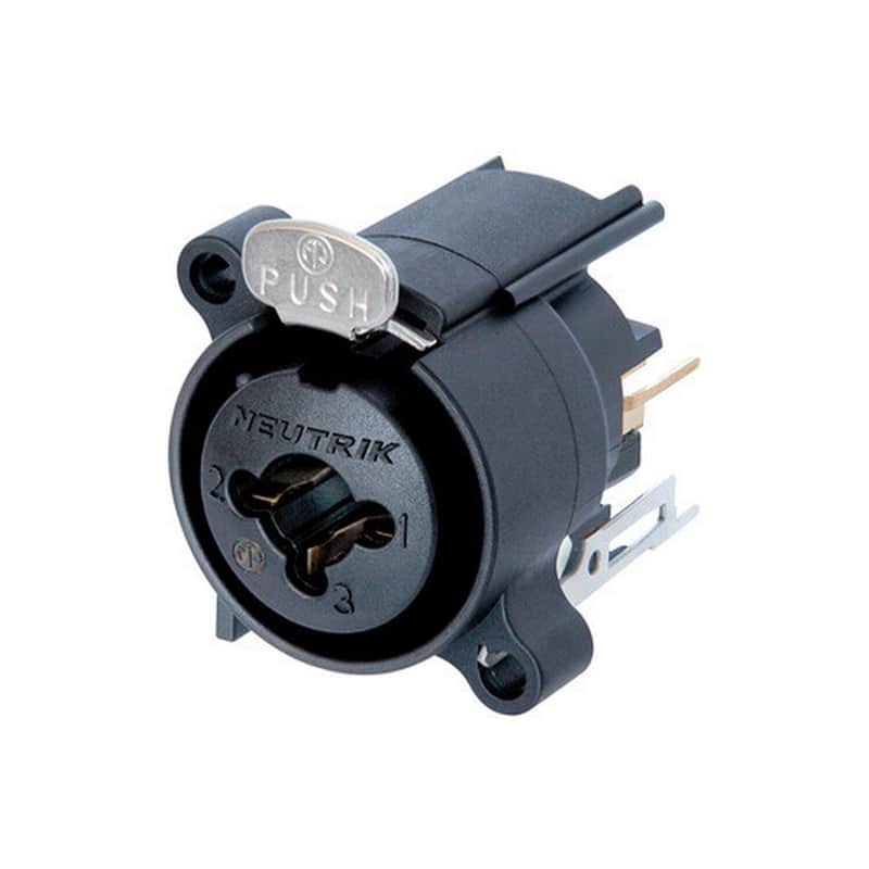 Neutrik NCJ6FA-V 3-Pole XLR Female Receptacle with 1/4-Inch Jack image 1