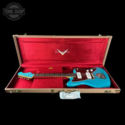 Fender Custom Shop 1962 Jazzmaster Journeyman Relic PHC Taos Turquoise w/case CZ588661 image 9