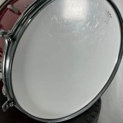 Vintage 14" Slingerland Marching Snare Drum in Red Sparkle image 2