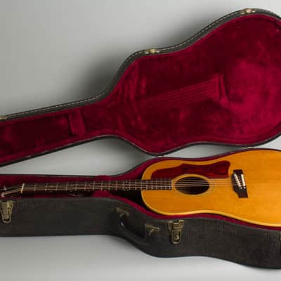 Gibson  J-50 Adj. Flat Top Acoustic Guitar (1965), ser. #364820, black tolex hard shell case. image 10