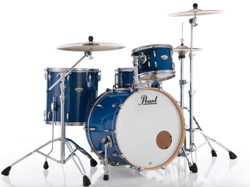 Pearl Professional Series 3 Piece Shell Pack - 24" Bass Drum SHEER BLUE image 1
