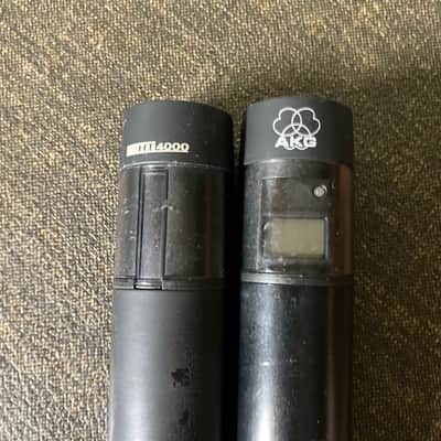 AKG HT4000 Wireless Microphone Transmitter Pair Lot of 2 image 2